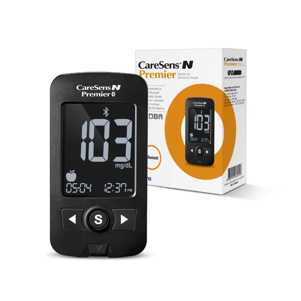 Medidor De Glucosa N Premier Caresens C/ Bluetooth