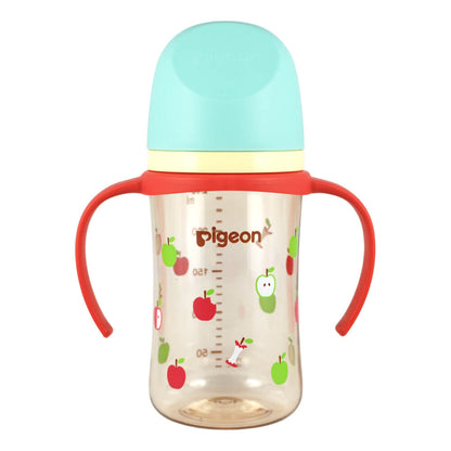 Biberon Softouch Pigeon Apple 3 con Asa 240 ML