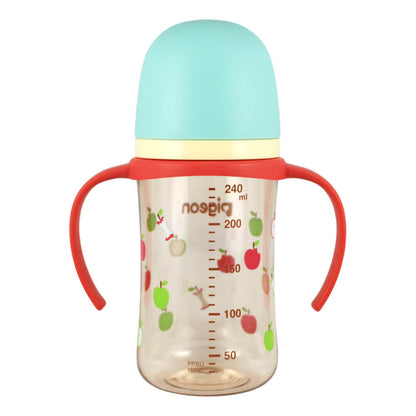 Biberon Softouch Pigeon Apple 3 con Asa 240 ML