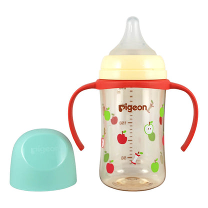 Biberon Softouch Pigeon Apple 3 con Asa 240 ML