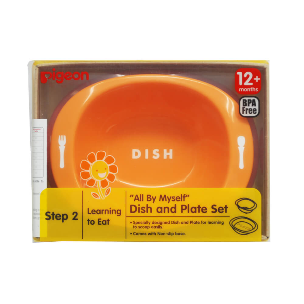 Set Fuente Y Plato De Aprendizaje  Paso