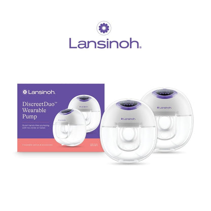 Extractor eléctrico portátil Lansinoh DiscreetDuo