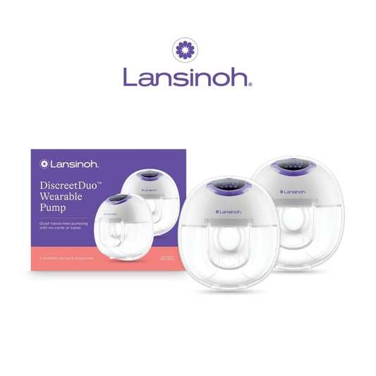 Extractor eléctrico portátil Lansinoh DiscreetDuo