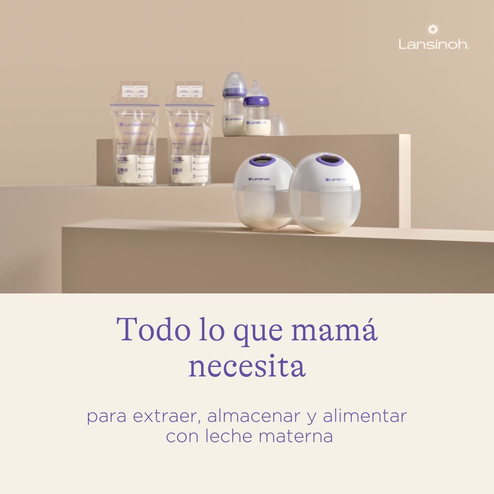Extractor eléctrico portátil Lansinoh DiscreetDuo