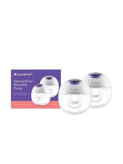 Extractor eléctrico portátil Lansinoh DiscreetDuo