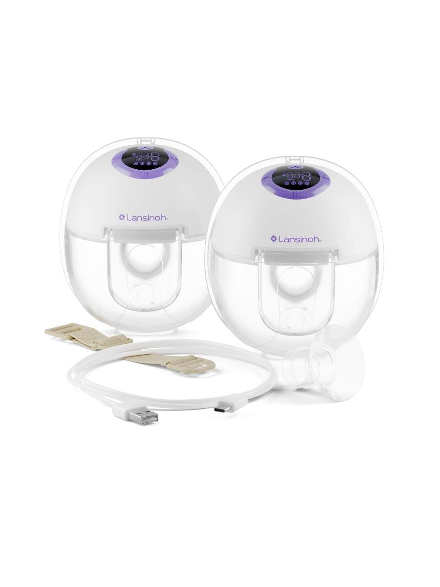 Extractor eléctrico portátil Lansinoh DiscreetDuo