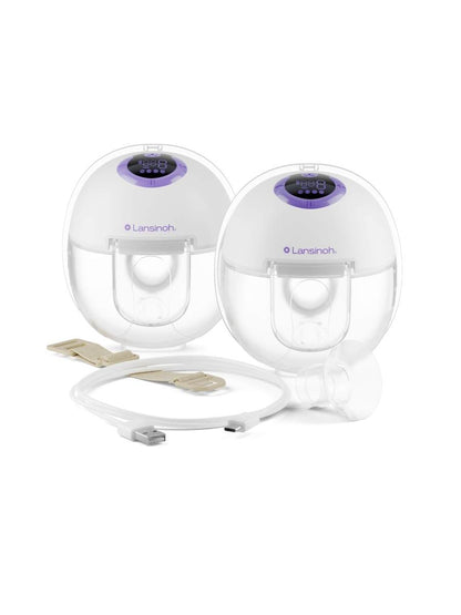 Extractor eléctrico portátil Lansinoh DiscreetDuo