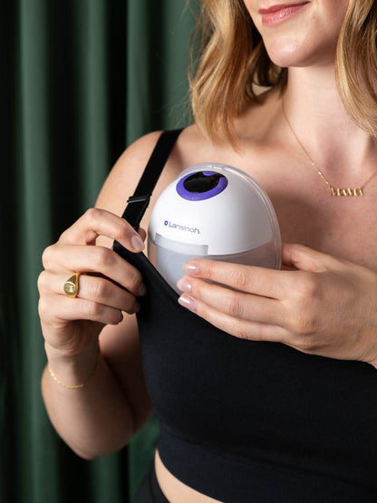 Extractor eléctrico portátil Lansinoh DiscreetDuo