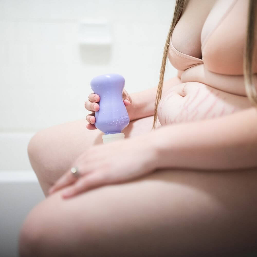 Botella de higiene perineal