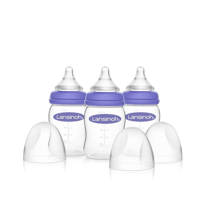 Pack 3 unid. Mamadera Natural Wave 160 ml