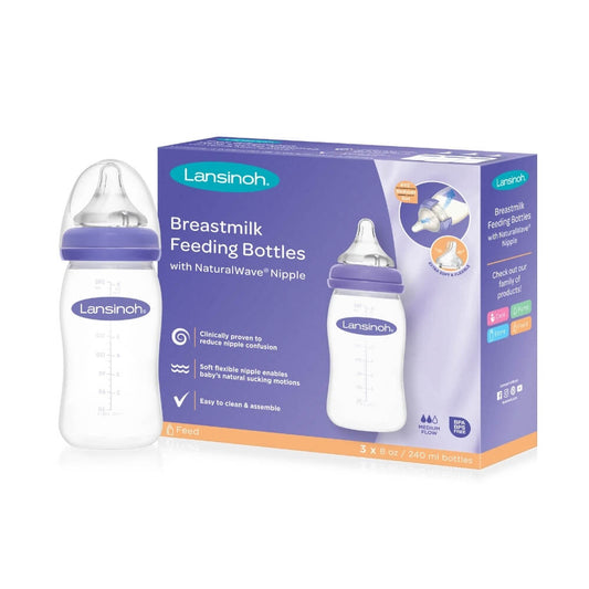 Mamadera Natural Wave 240ml Pack X3 71056