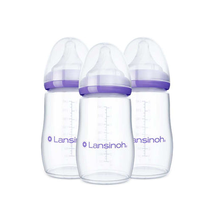 Mamadera Natural Wave 240ml Pack X3