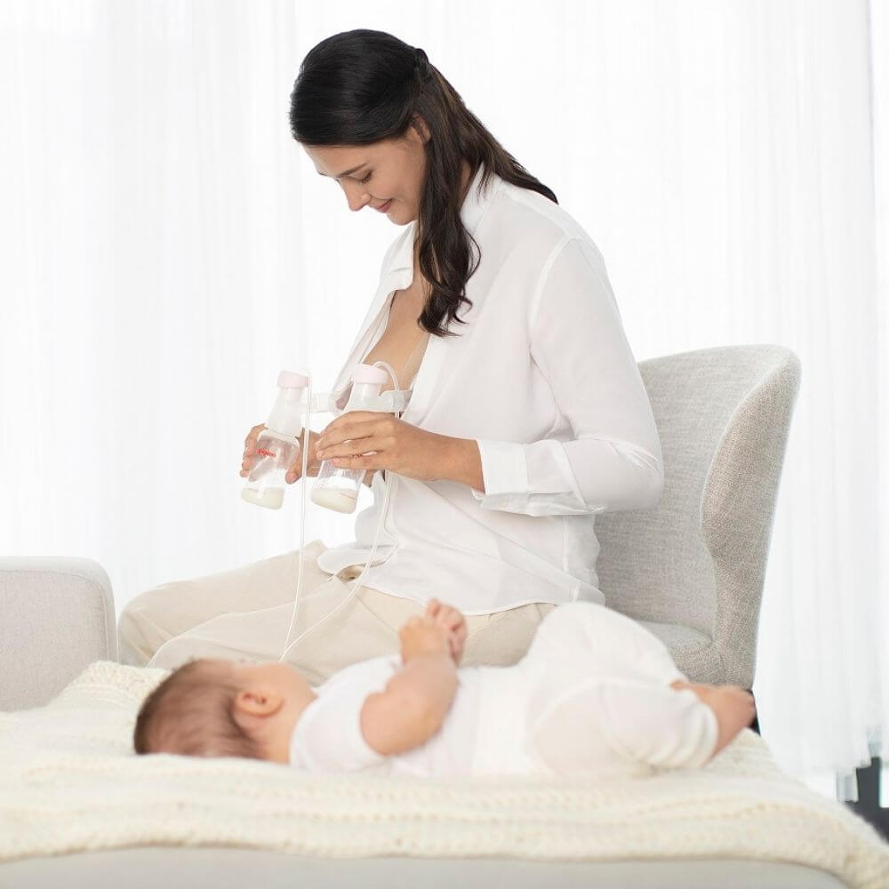 Extractor De Leche Electrico Doble Gomini Pigeon