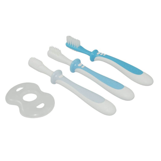 Cepillos Dentales - Set De Aprendizaje - 3 Pasos Azul