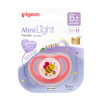 Chupete Odontológico Mini Light Talla M (Rosado)