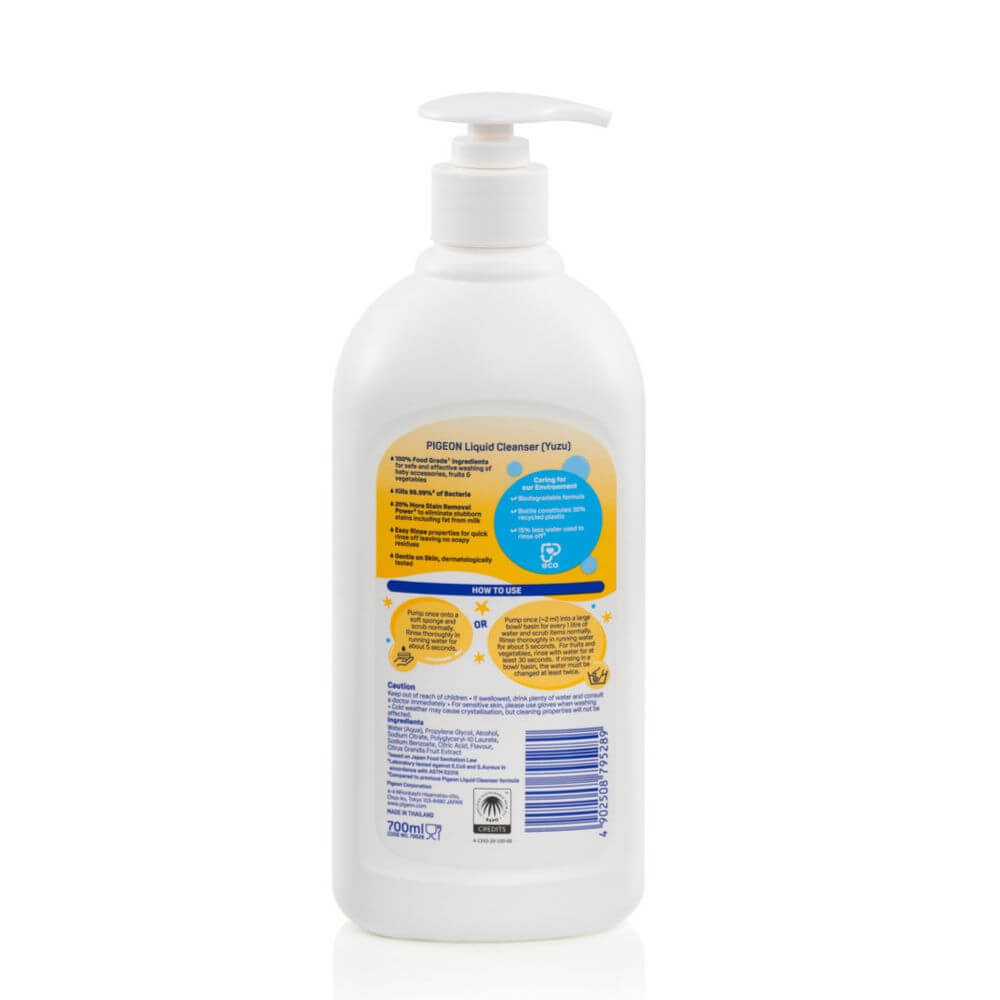 Pigeon Limpiador De Biberones 700ml Yuzu