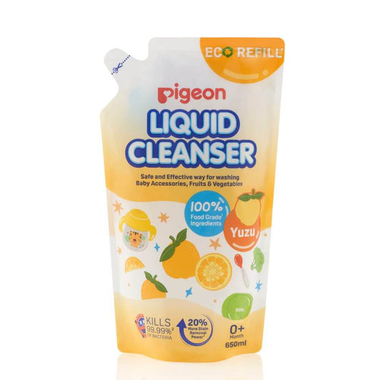 Pigeon Limpiador De Biberones Recarga 650ml Yuzu