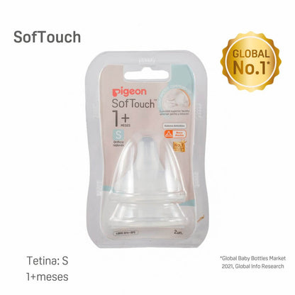 Tetina Repuesto Softouch Pigeon S 2 Unids