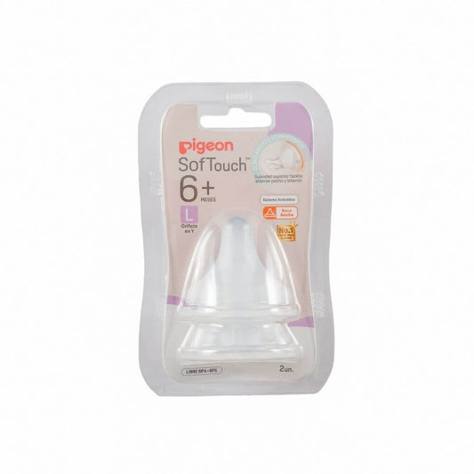 Tetina Repuesto Softouch Pigeon L 2 Unids
