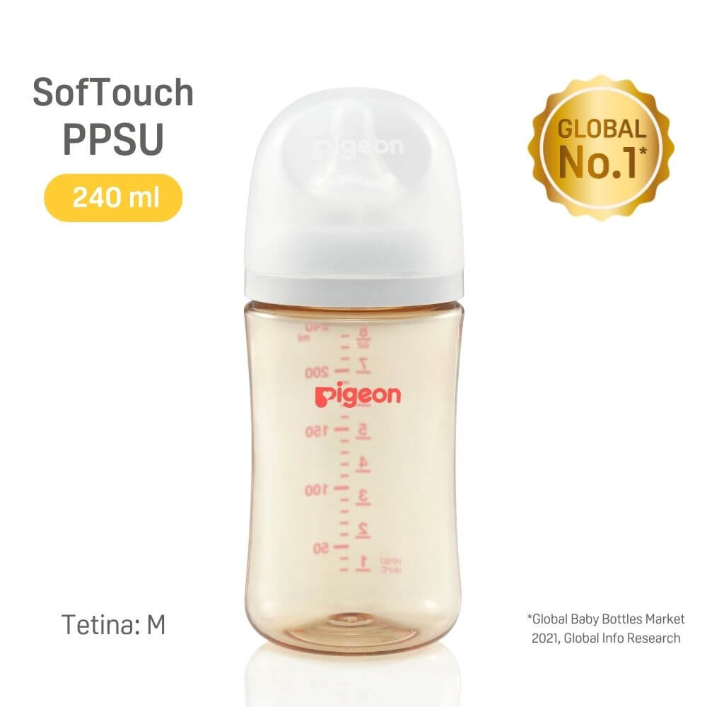Biberón Softouch Pigeon Ppsu 240ml