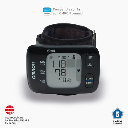 Monitor de presión arterial de muñeca Omron