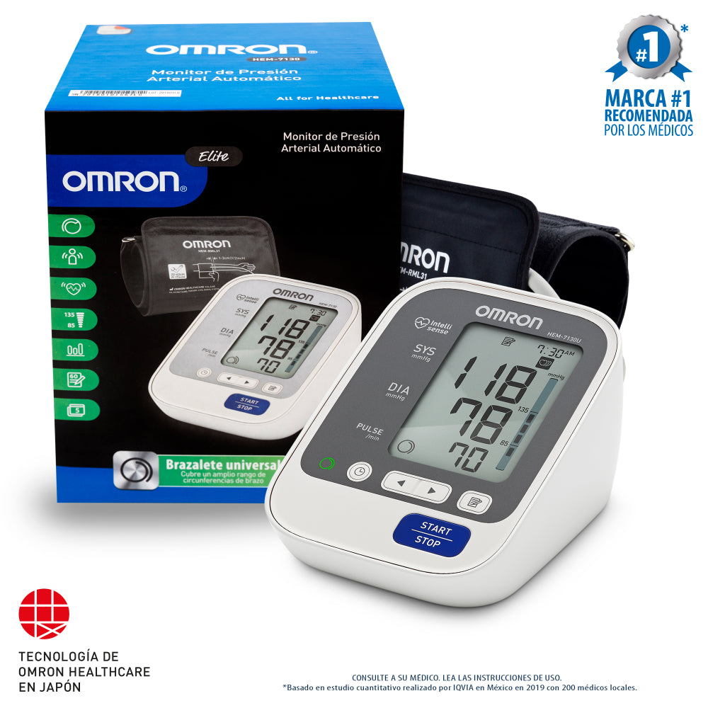 Tomapresion De Brazo Elite Omron Hem7130
