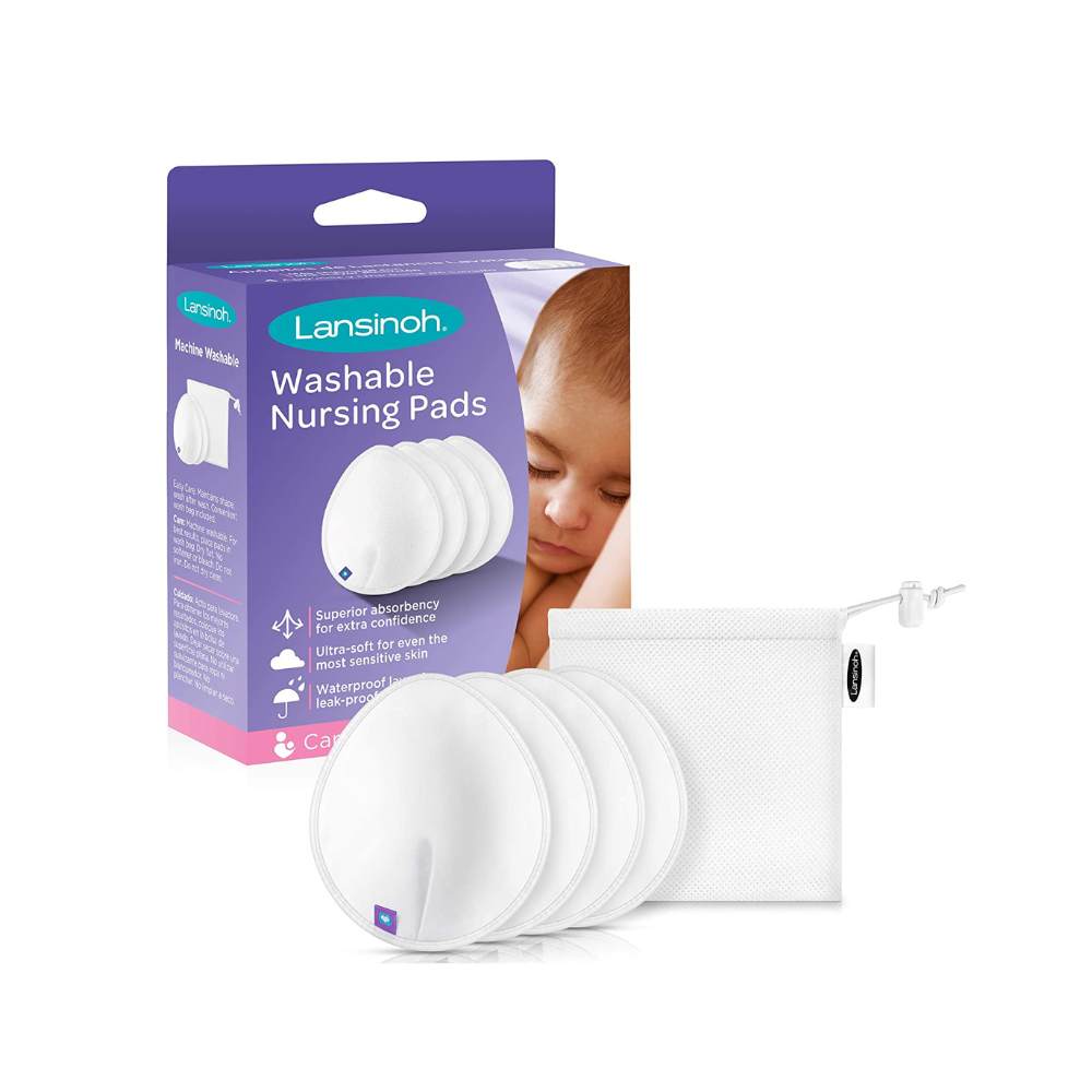 Pack Lansinoh recolector + mamadera + absorbentes lavables