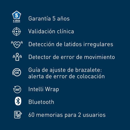 Toma Presión Arterial De Brazo Serie X4 Smart